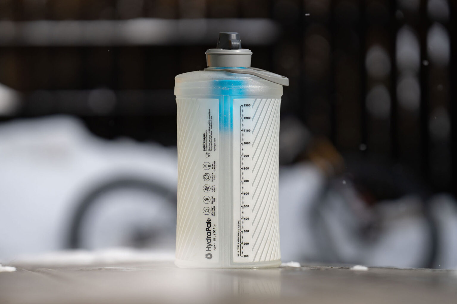 HydraPak Flux 1 5L Review New HydraPak Filters BIKEPACKING