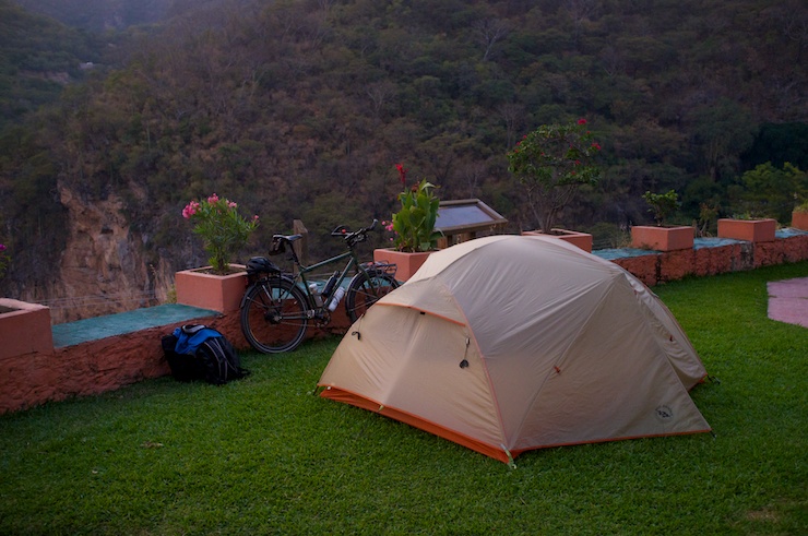 Travel photo - bike camping