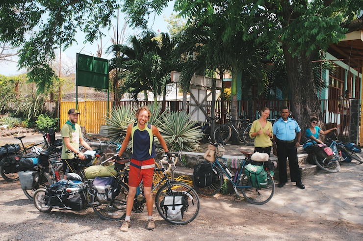 Bicycle touring in Isla de Ometepe Nicaragua