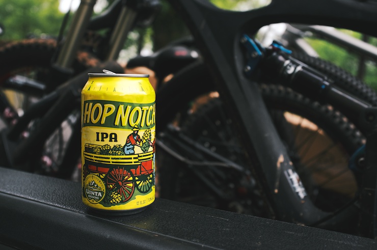 Hop Notch - post-ride beer