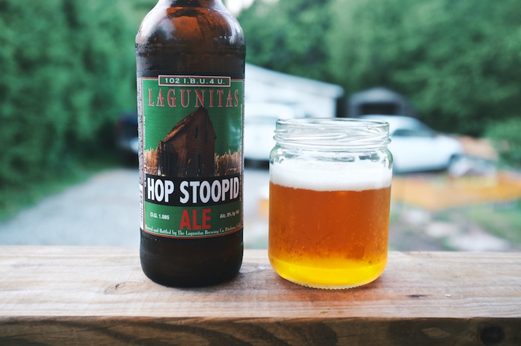 Hop Stoopid - Post-ride beer