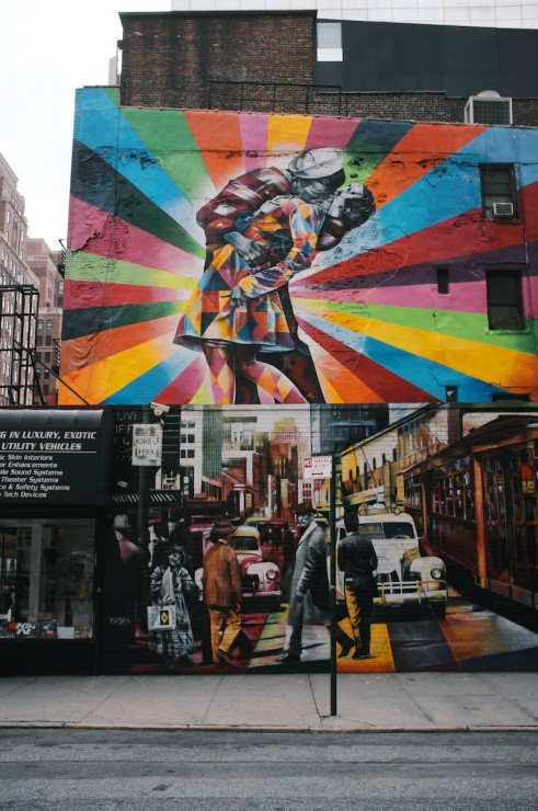 NYC mural