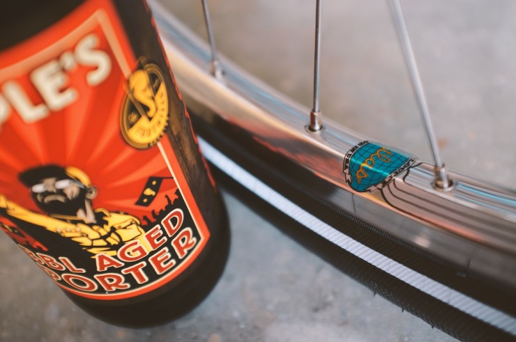 Post-ride Beer People's Porter - Velocity Atlas Rims