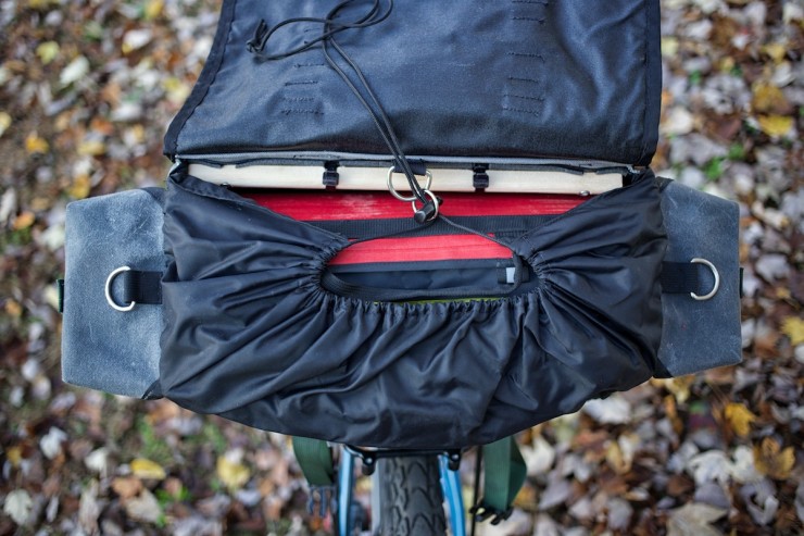 DIY Long Flap Saddlebag - like Carradice Camper Longflap - for bike touring