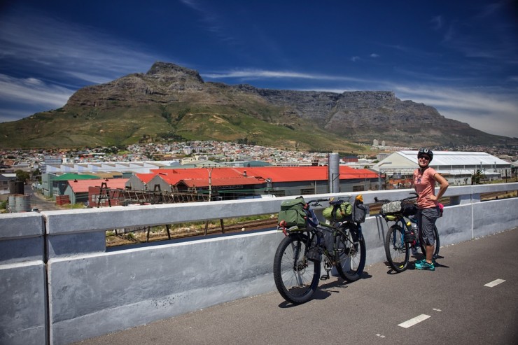 Bike Touring Cape Town, South Africa, Surly ECR