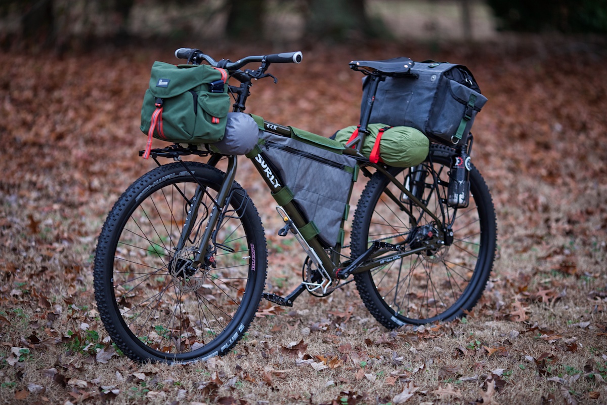 Surly ECR for bikepacking and Bike Touring, Racks