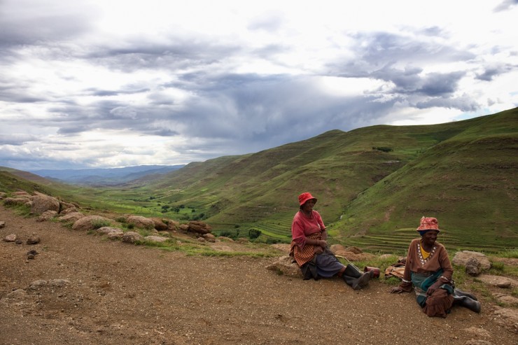Bicycle Touring Lesotho - Dirt Roads