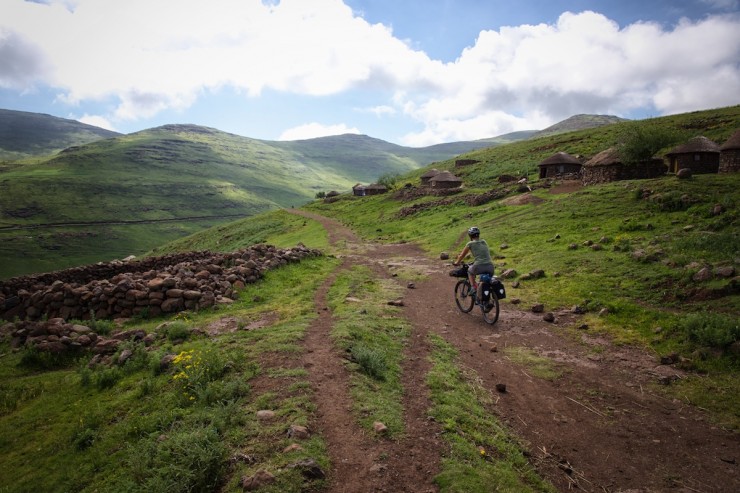 Bike Touring Lesotho - Dirt Routes Villages