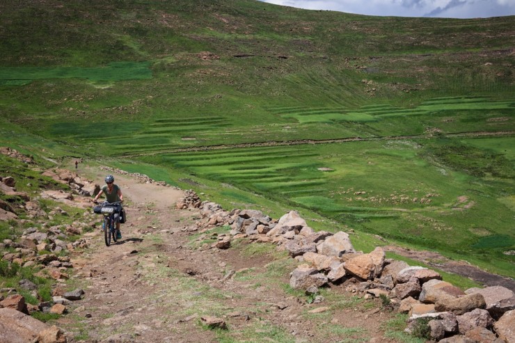 Bike Touring Lesotho - Dirt Roads