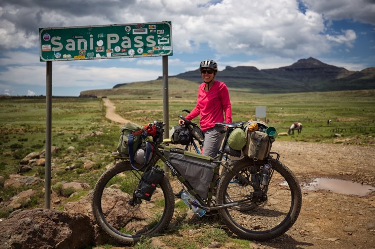Bike Touring Lesotho - Sani Pass - Surly ECR