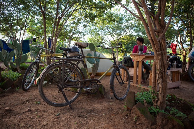 Bike touring Zambia