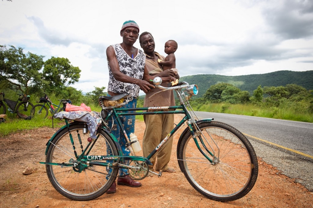 Bike Touring Zambia - Sharing the Road - BIKEPACKING.com