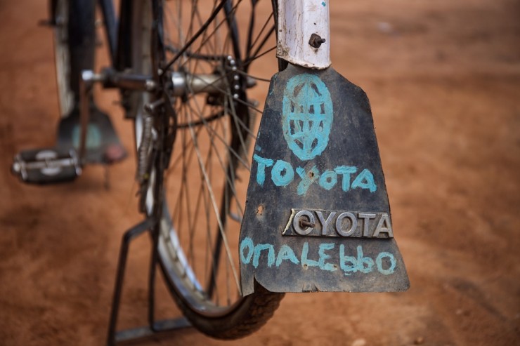 Bike Touring Zambia - Bicycle cabs