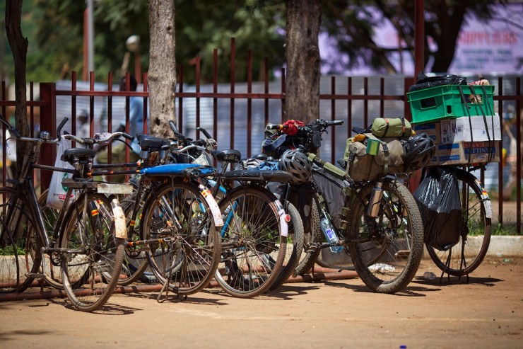 Bike Touring Zambia - Bicycle cabs