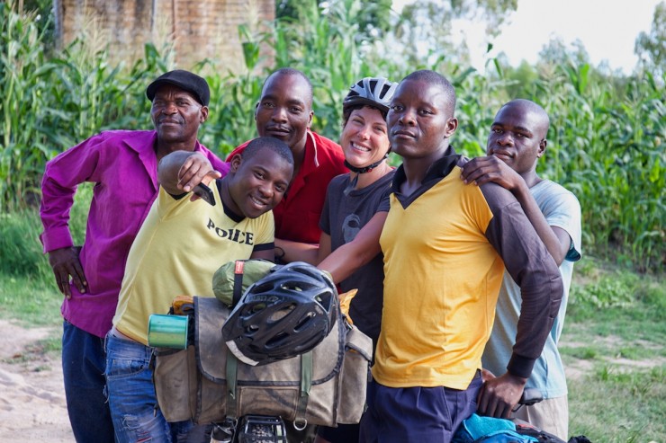 Bike Touring Zimbabwe - Camping