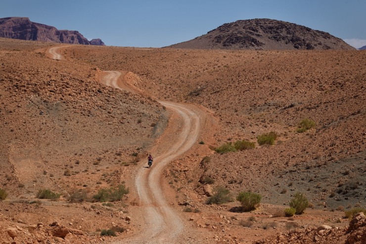 Bicycle Touring Sahara, Morocco