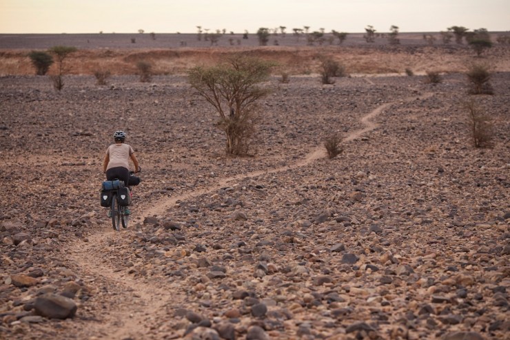 bike touring morocco - the sahara