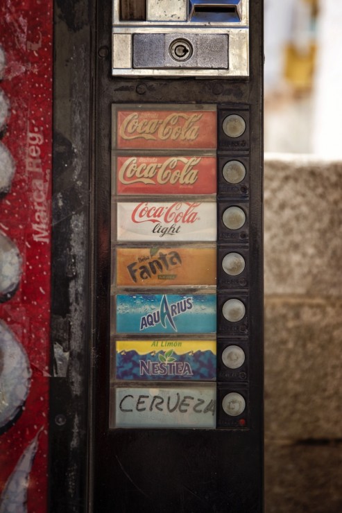 Cervesa vending machines