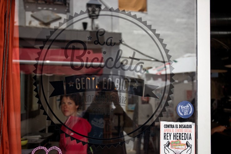Post-ride Beer: La Bicicleta, Cordoba, Spain