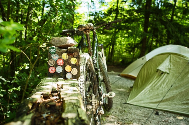 Camping at Tsali - Mountain Biking
