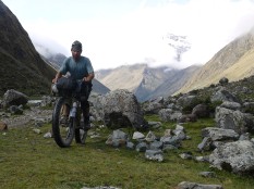 Off-road Bike Touring Peru - Joe Cruz Surly Pugsley