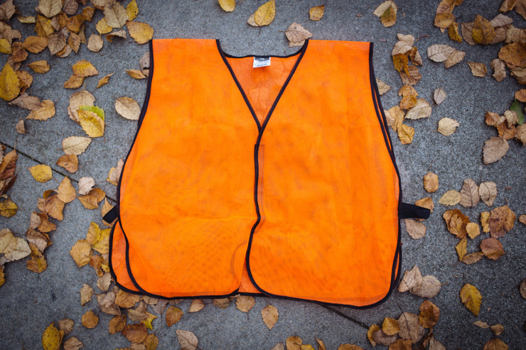 Bikepacking Tip - Blaze Orange Vest