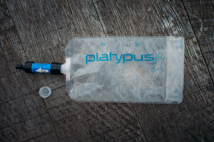 Bikepacking Tip - Platypus Water Bag