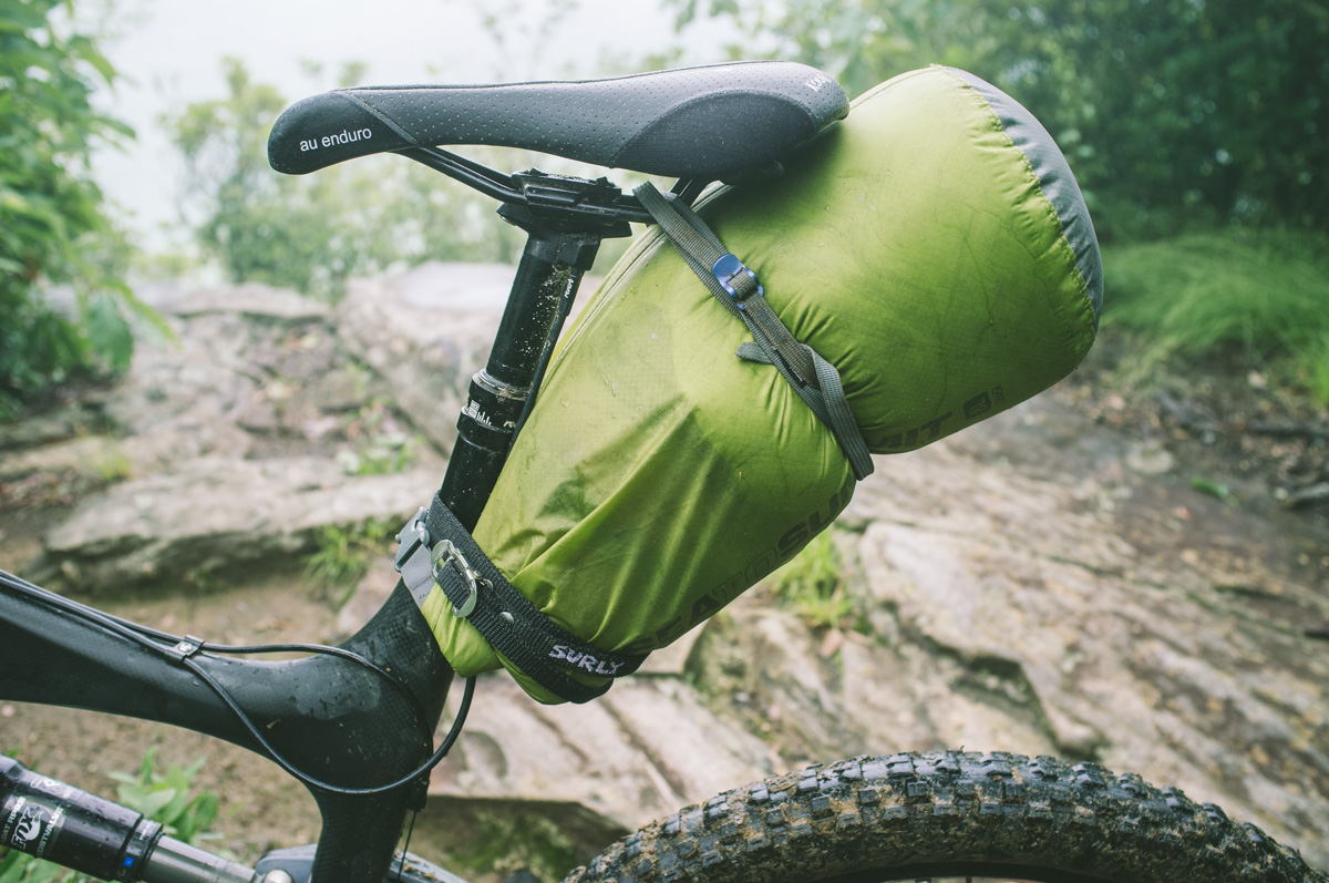 Mt Zoom HANDY STRAP reflective light saddle bag alternative bikepacking kit 