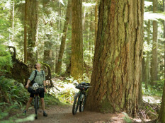 Bikepacking Lower Sunshine Coast, Vancouver, British Columbia