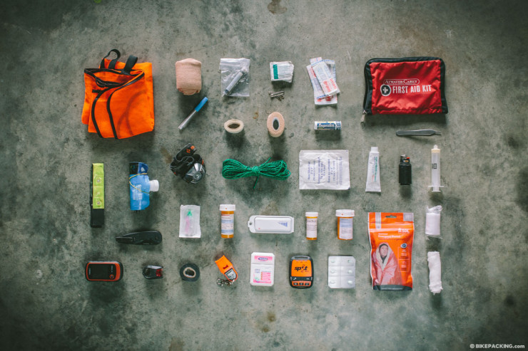 Have a Safe Journey + Plan a Bikepacking First Aid Kit