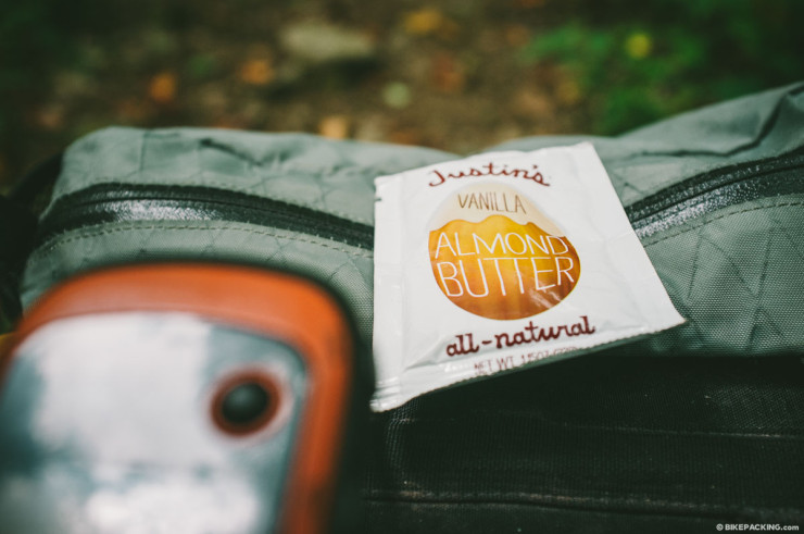 Bikepacking Trail Food - Justin's Almond Butter