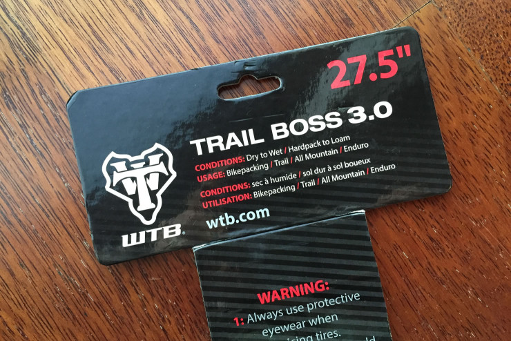 WTB Trail Boss 3.0, 27.5+ Bikepacking, B+