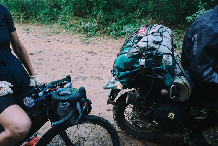 Specialized AWOL Review, Bikepacking, Porcelain Rocket bags