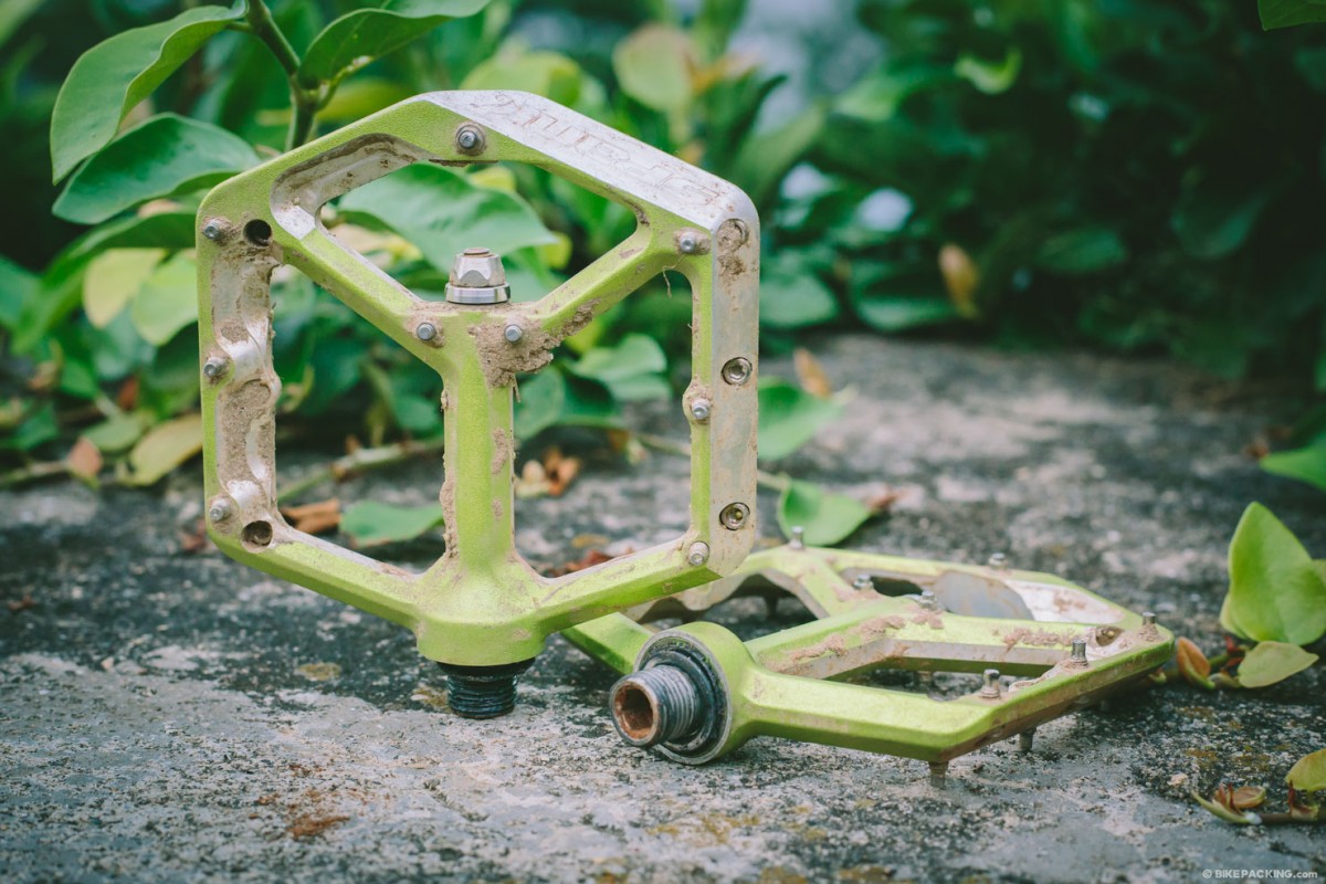 Spank Oozy Trail Pedals for bike touring and bikepacking
