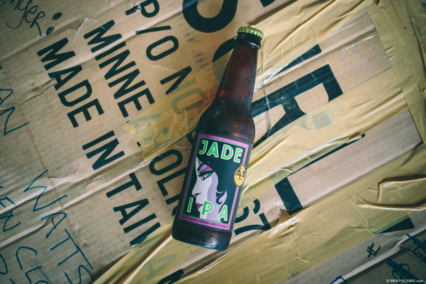 Post-ride Beer, Jade IPA