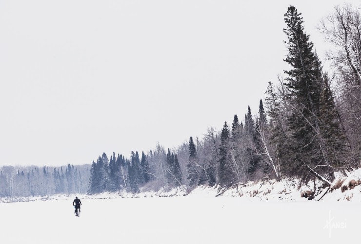 Hansi Johnson, Winter Fat Biking