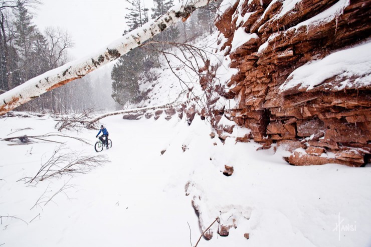 Hansi Johnson, Winter Fat Biking