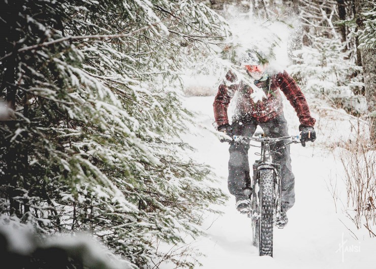 Hansi Johnson, Winter Bikepacking
