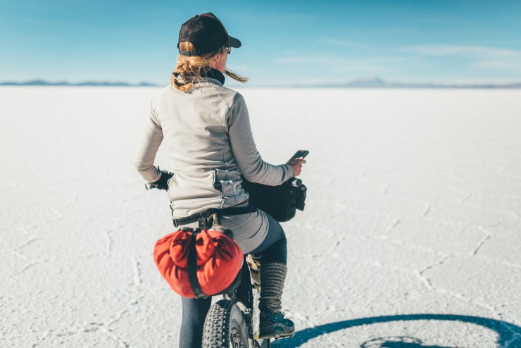 Using your smartphone as a GPS, Navigation, Bikepacking