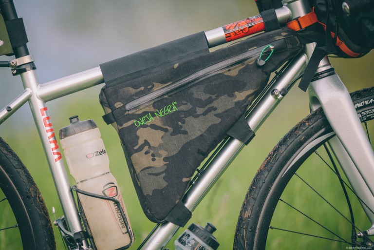 Oveja Negra Super Wedgie, An AnyBike Frame Bag