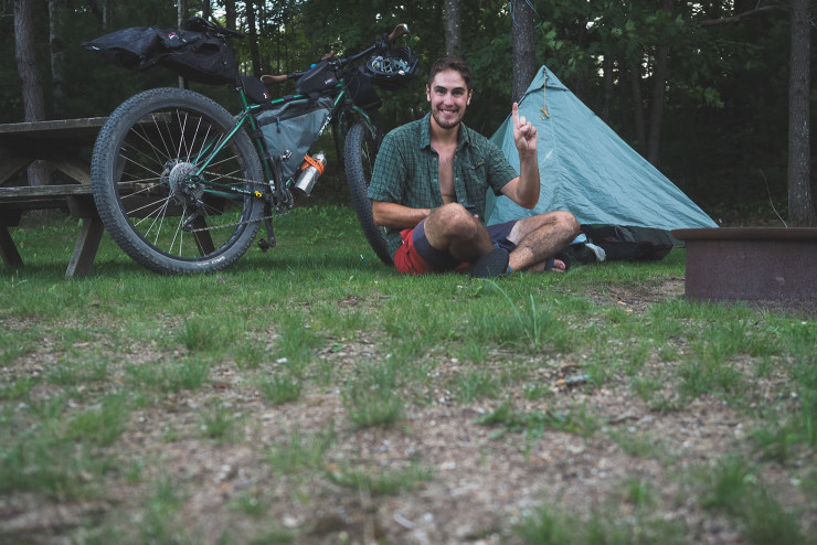 Miles Arbour, First Year Bikepacking