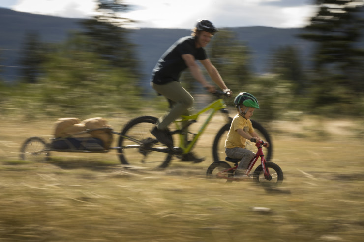 Little Trail Hunter: Family Bikepacking with Matt and Robbie Hunter