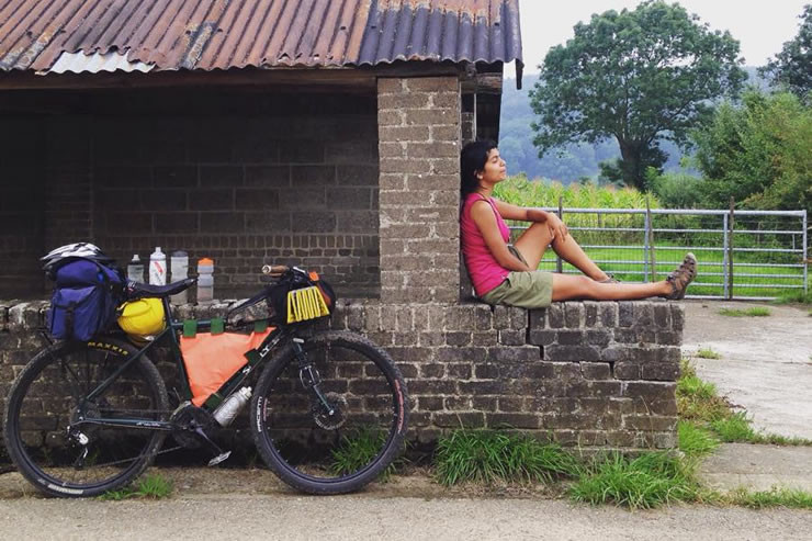 Lavanya Pant, Women's Bikepacking Scholarship