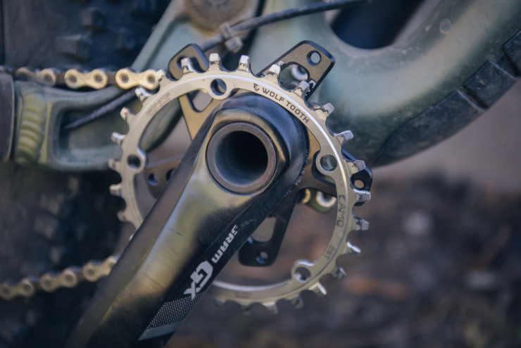 Wolf Tooth CAMO Chainring System, Stainless