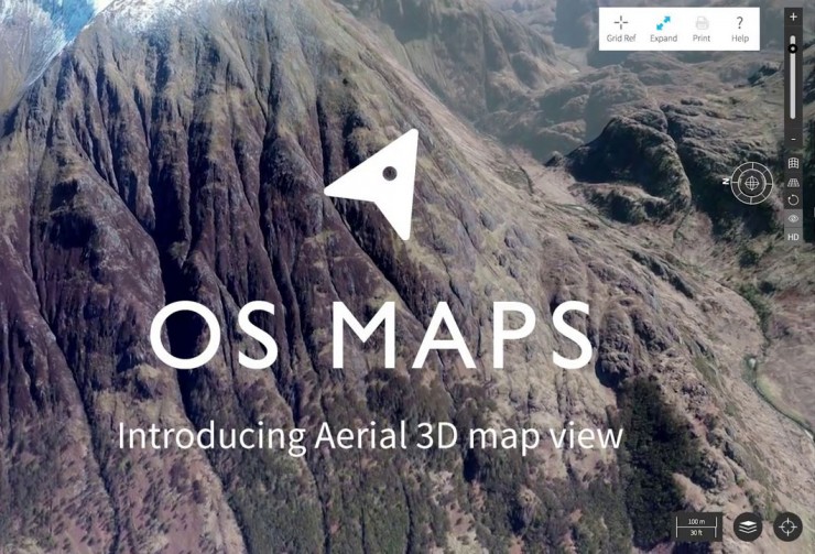 Fly Through Trails with new Ordinance Survey Aerial 3D