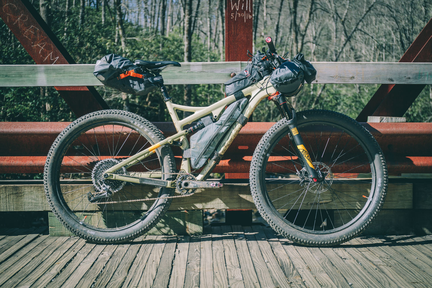 Salsa Deadwood SUS Review, bikepacking