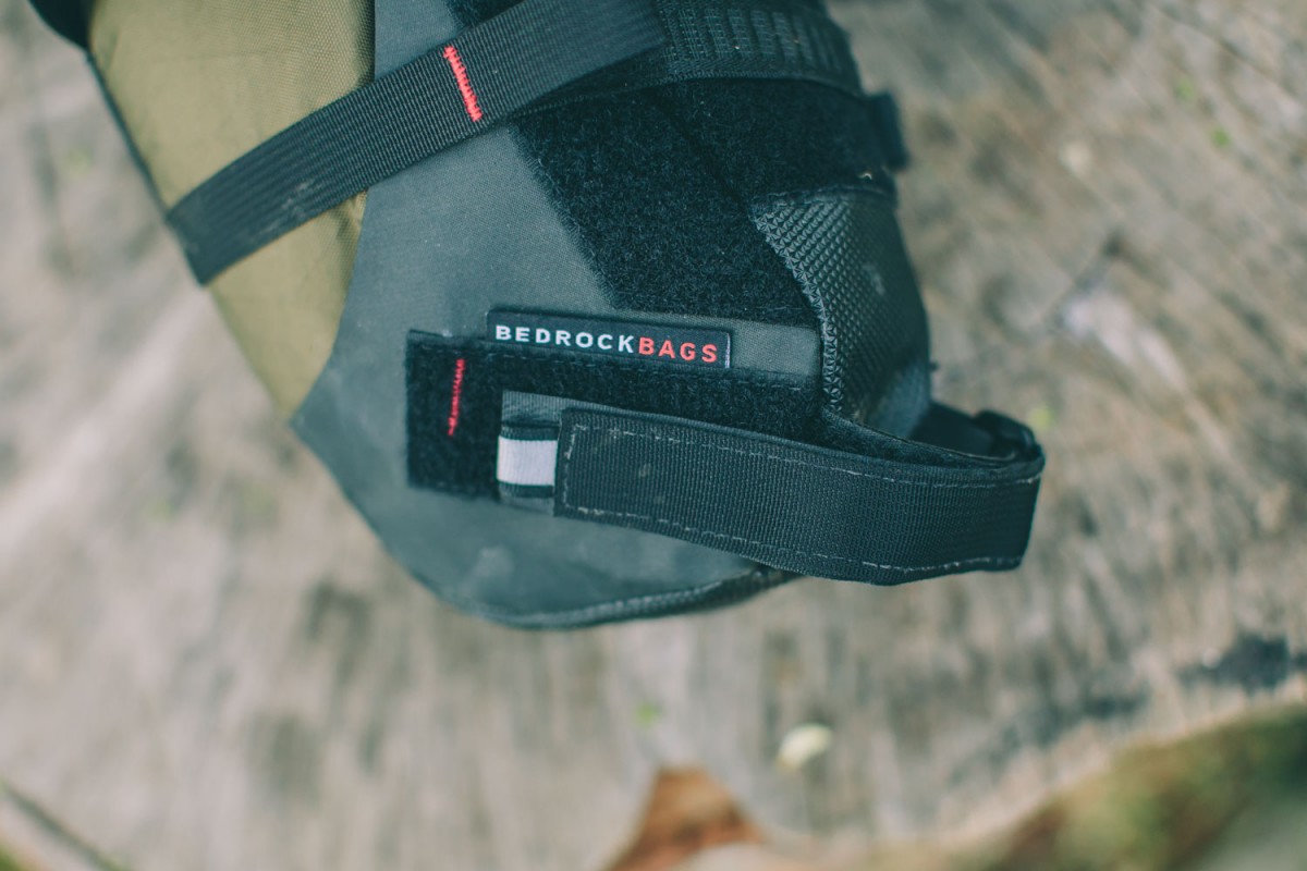 bedrock black dragon dropper seat bag