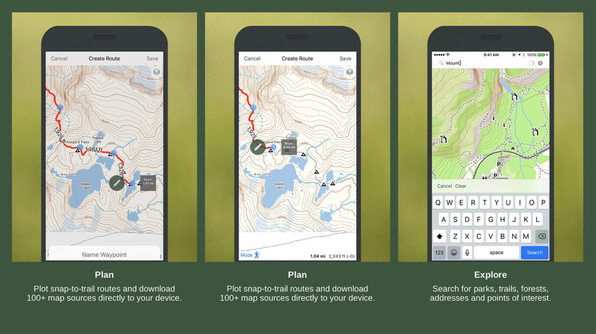 New Gaia GPS App
