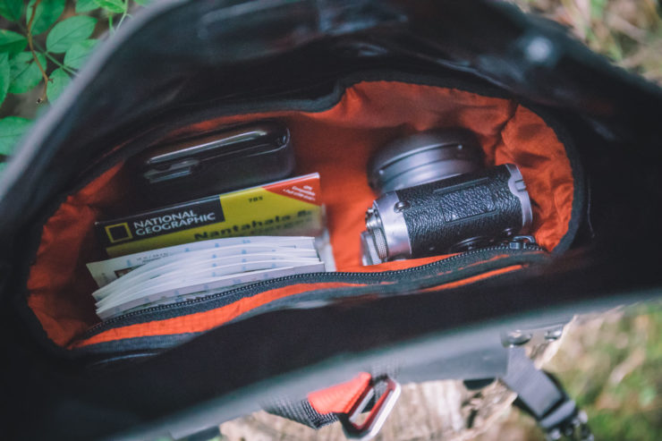 Carrying a camera on your bike, bikepacking with a camera