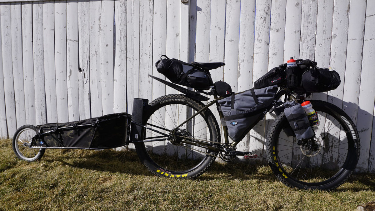 Bikepacking with your dog, dogpacking